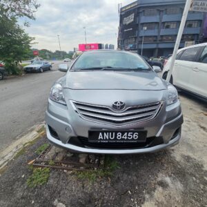 2012 TOYOTA VIOS G LIMITED 1.5 AT ANU8456